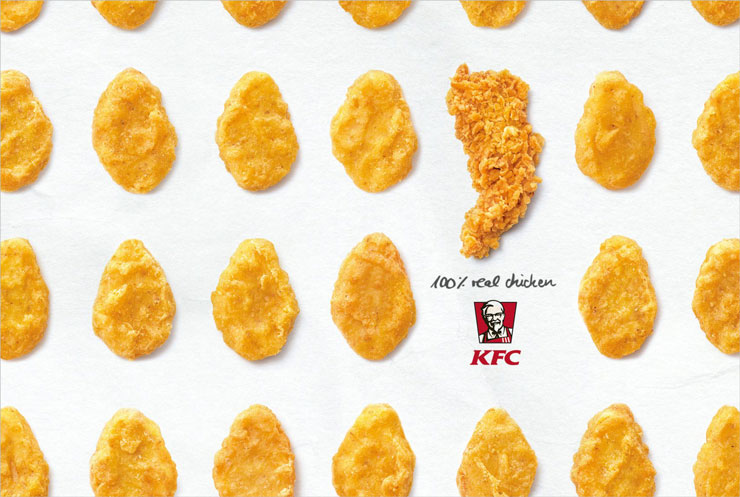 تبلیغات KFC